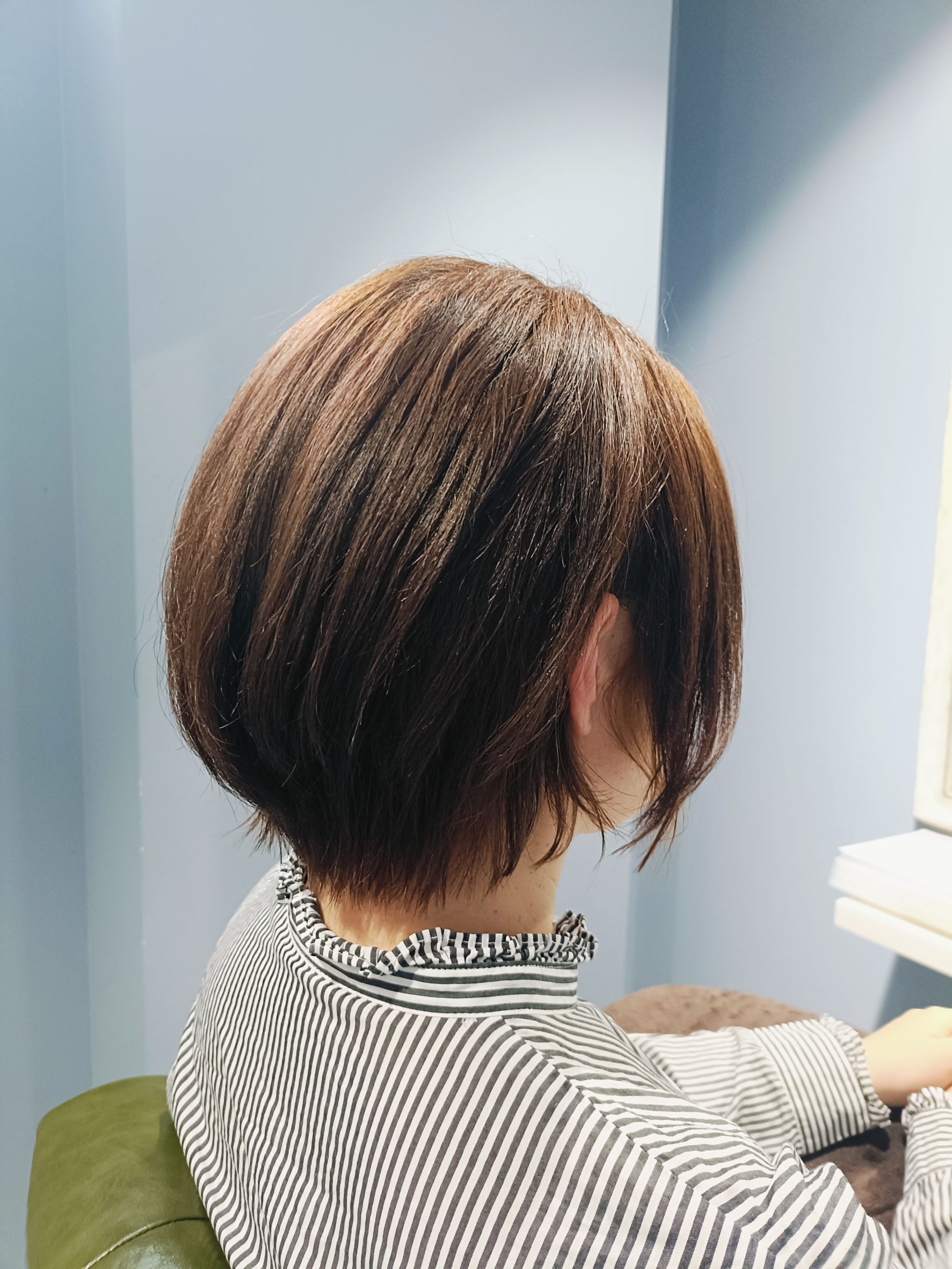 髪質改善の仕上がり